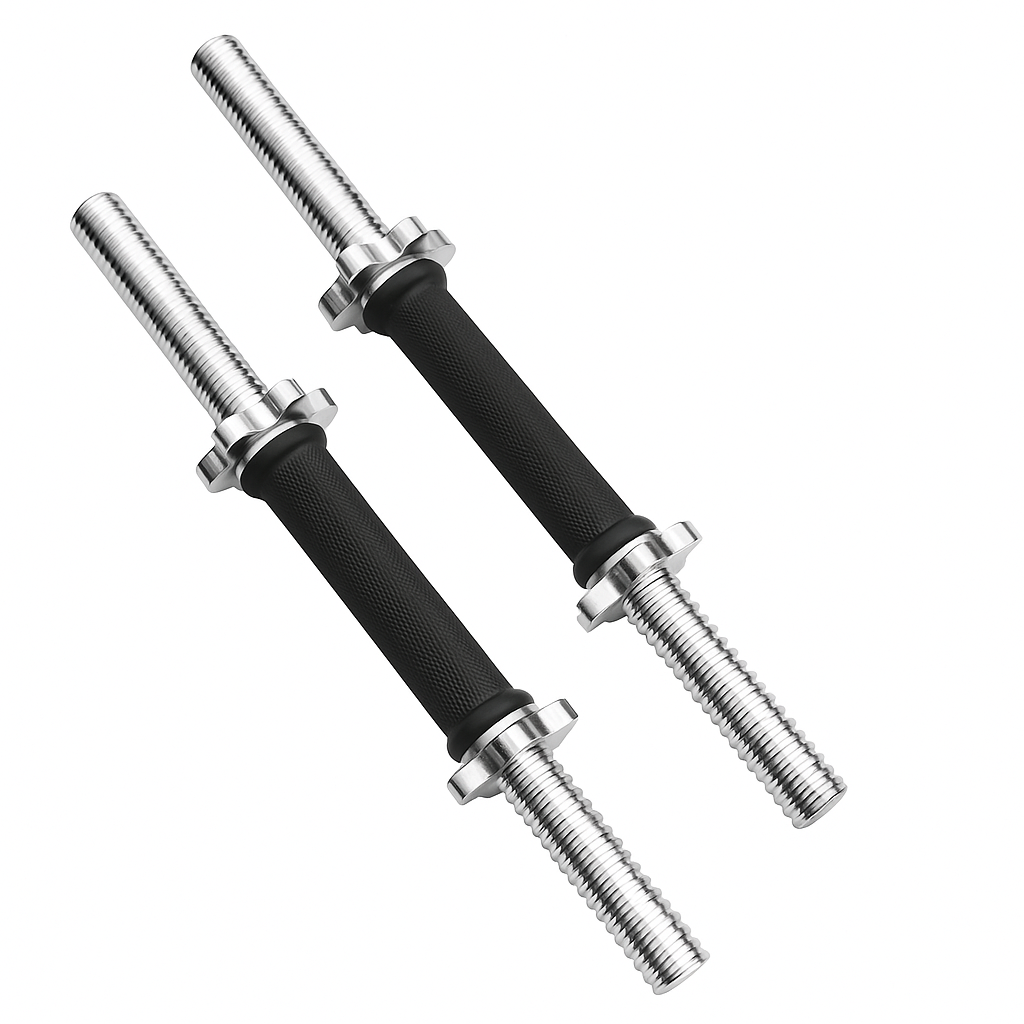 Par de Barras para Mancuernas Estándar Encauchadas