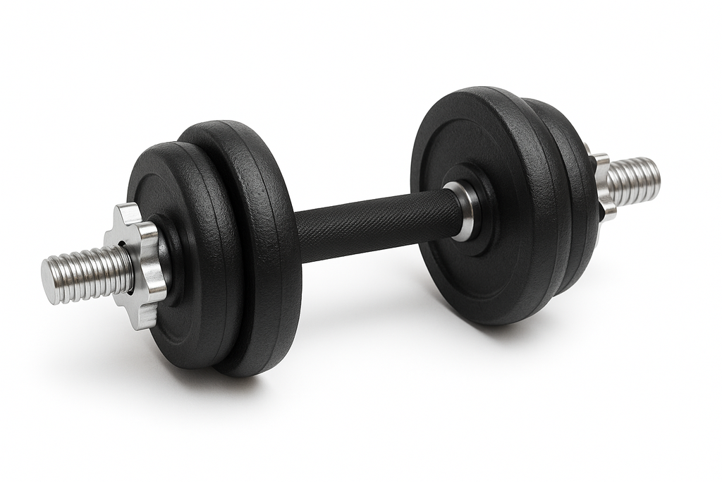 Par de Barras para Mancuernas Estándar Encauchadas