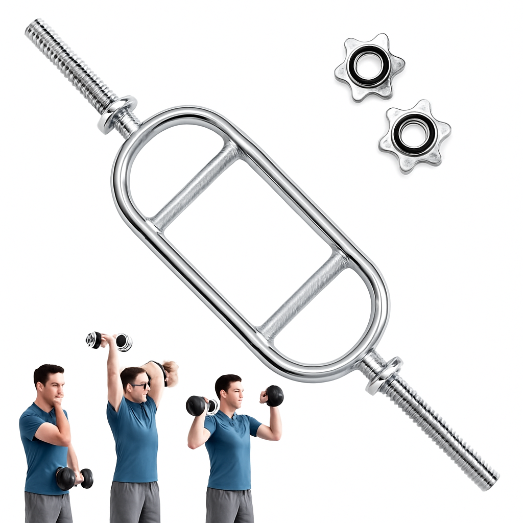 Barra Romana Estándar Multifuncional iFocus – Bíceps y Tríceps