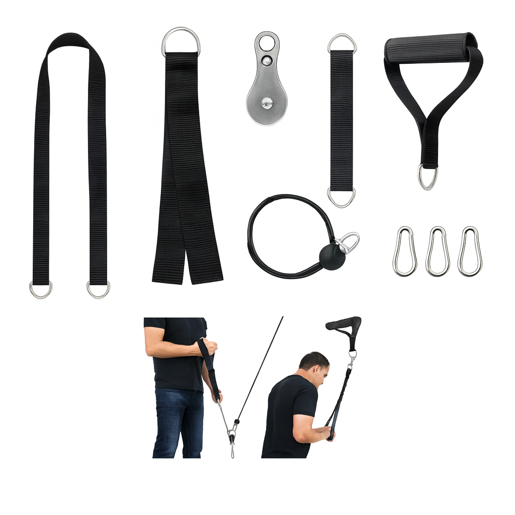 Set De Nueve Piezas De Extensión Para Polea