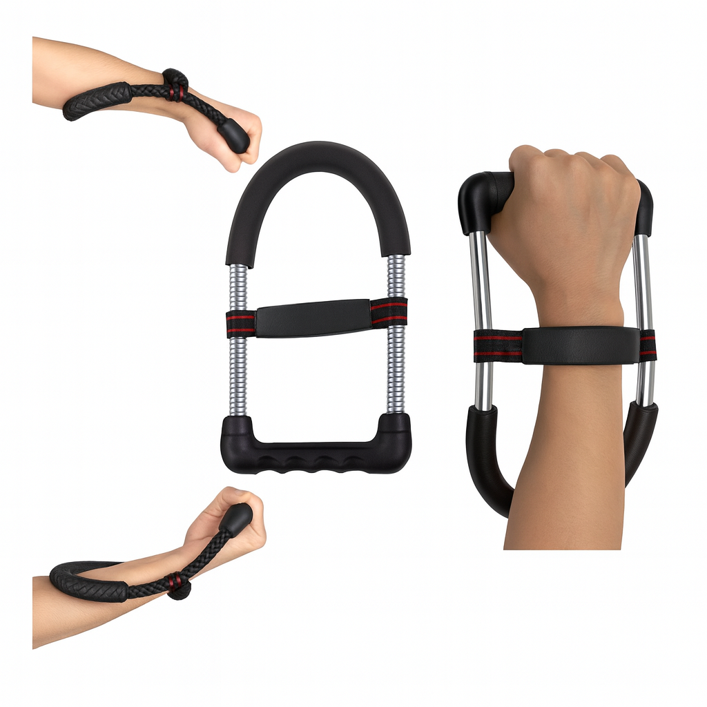 Ejercitador Con Resistencia Para Muñeca Y Antebrazo