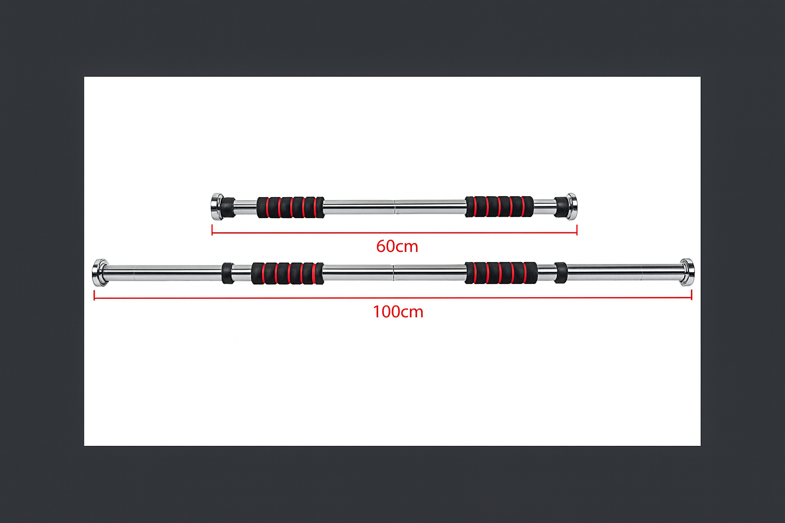 Barra Horizontal Ajustable 60–100 cm