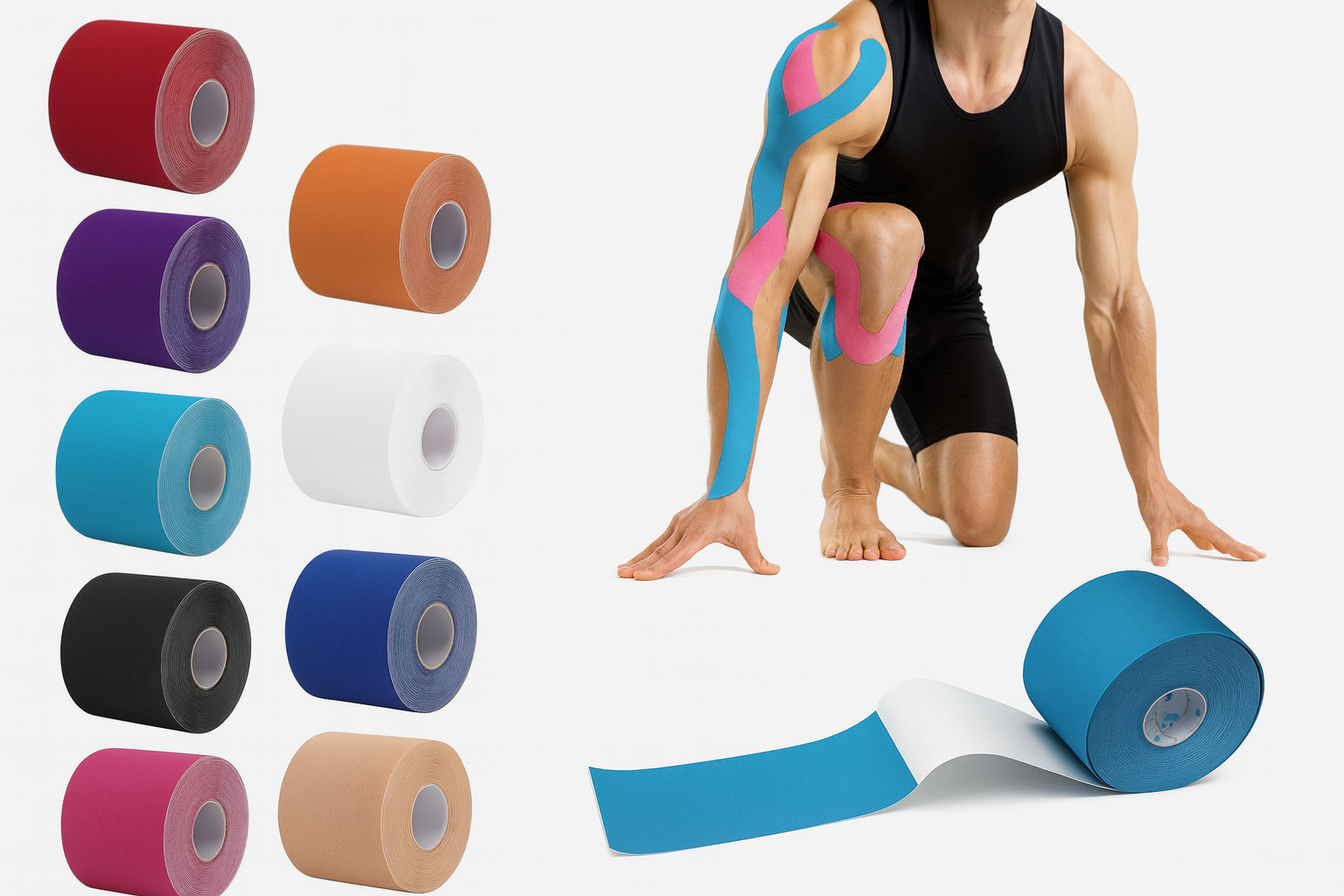 Rollo de Cinta Kinesiológica Neuromuscular